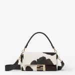 FENDI Baguette® Printed cavallino calfskin bag